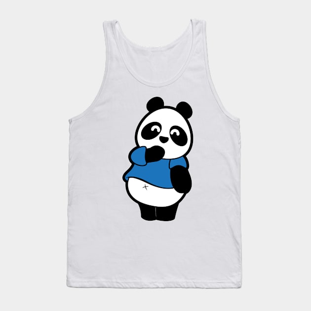 Panda Tooniefied Tank Top by Tooniefied